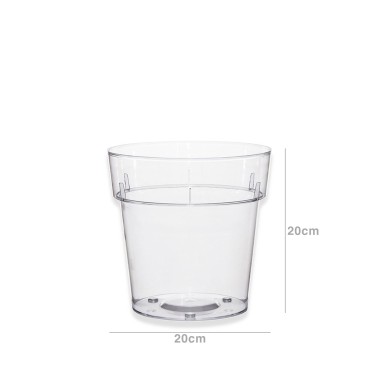 Vaso Melisa Transparente