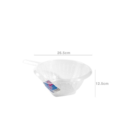Escorredor Legumes com Cabo Pl�stico Incolor 26.5X12.5cm - Image product