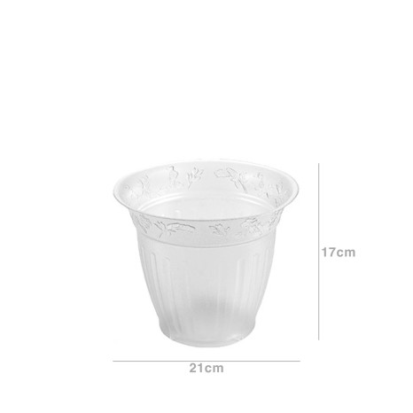 Vaso Marfil Transparente - Image product