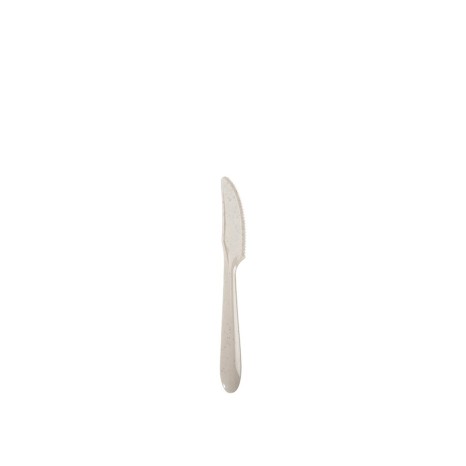 Faca Plástico Gourmet Bege 18.5cm Pack 6 - Image product