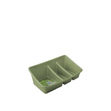 Caixa Esfregão Plástico Verde 23X14X8cm
