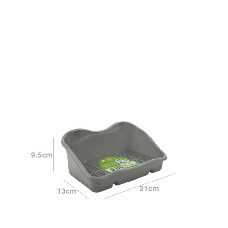 Suporte Esfreg�o com Grelha Pl�stico Cinzento 21X13X9.5cm - Image product