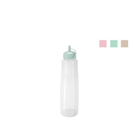 Frasco Molhos Chef com Dispensador Plástico Incolor 350ml 6X23cm - Image product
