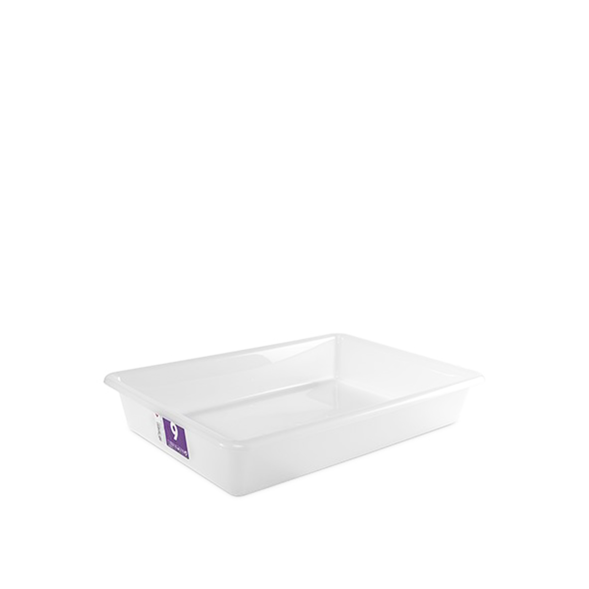 Tabuleiro Plástico Frigo Oporto Branco 8.6l 33.8X27X6cm