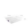 Tabuleiro Plástico Frigo Oporto Branco 8.6l 33.8X27X6cm Tabuleiro Plástico Frigo Oporto Branco 8.6l 33.8X27X6cm