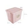 Caixa Arrumos Plstico New Box 35l 42.2X35X35.5cm Rosa