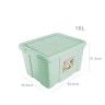 Caixa Arrumos Plstico New Box 16l 39.6X29.6X21.5cm Verde