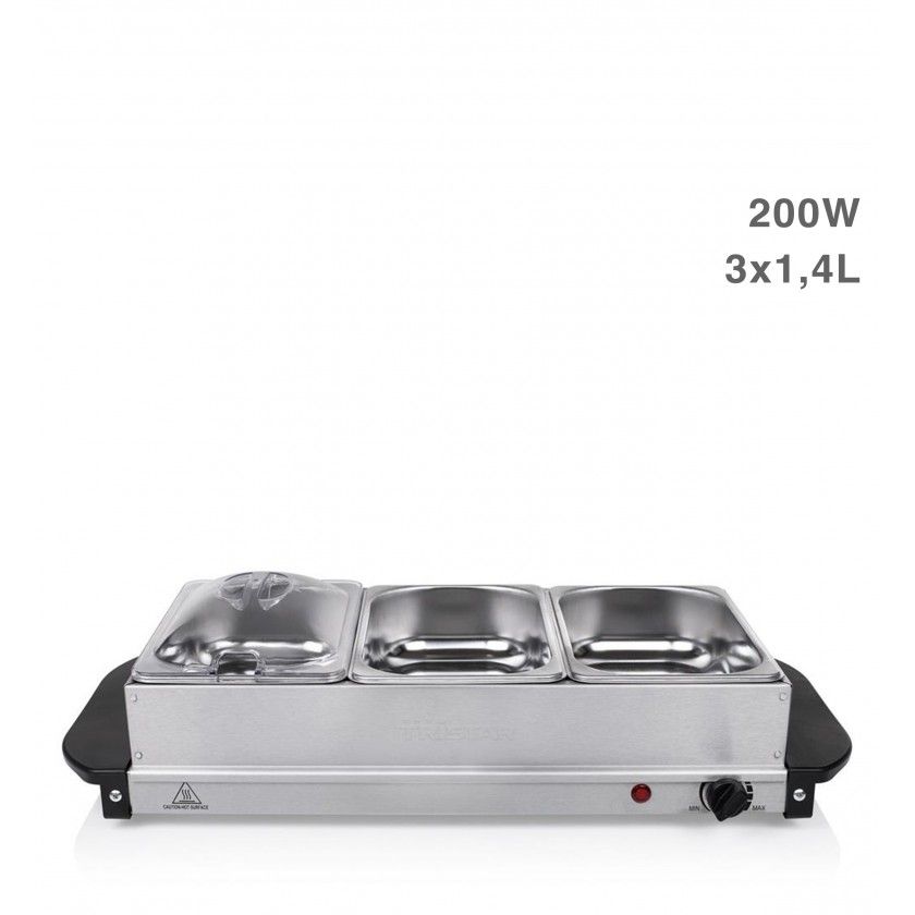 Tristar Chafing 3X1.4L 200W