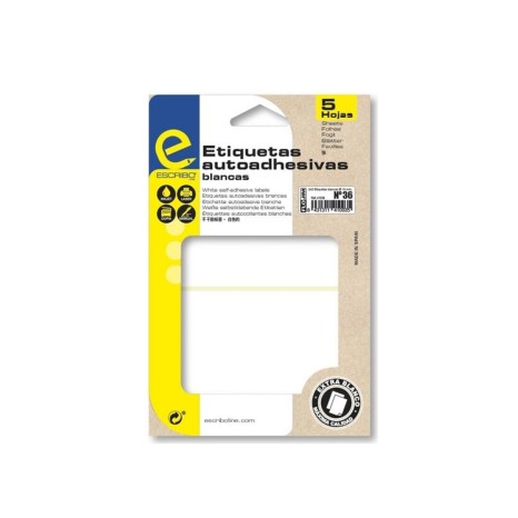 Etiqueta Adesiva Branco 81X110mm Pack 10 - Image product