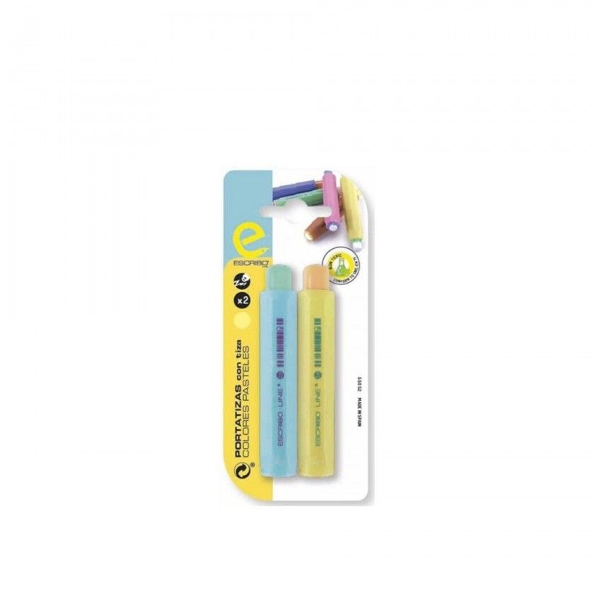 Porta Giz Multicor 10cm Pack 2 Porta Giz Multicor 10cm Pack 2