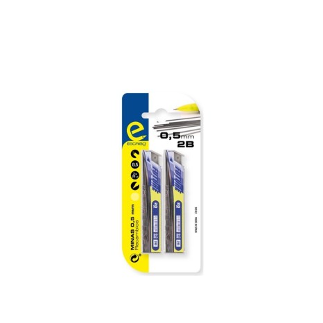 Minas 2B 0.5mm Pack 2 - Image product