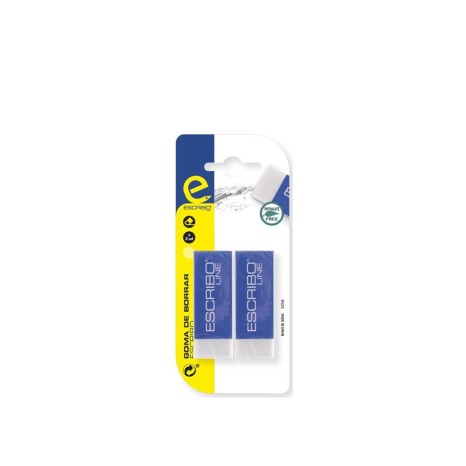 Borracha Escribo Branca 22gr Pack 2 - Image product