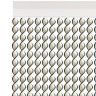 Cortina Nova Ibiza 90X200cm Ref.87 Bege Fio Verde Cortina Nova Ibiza 90X200cm Ref.87 Bege Fio Verde