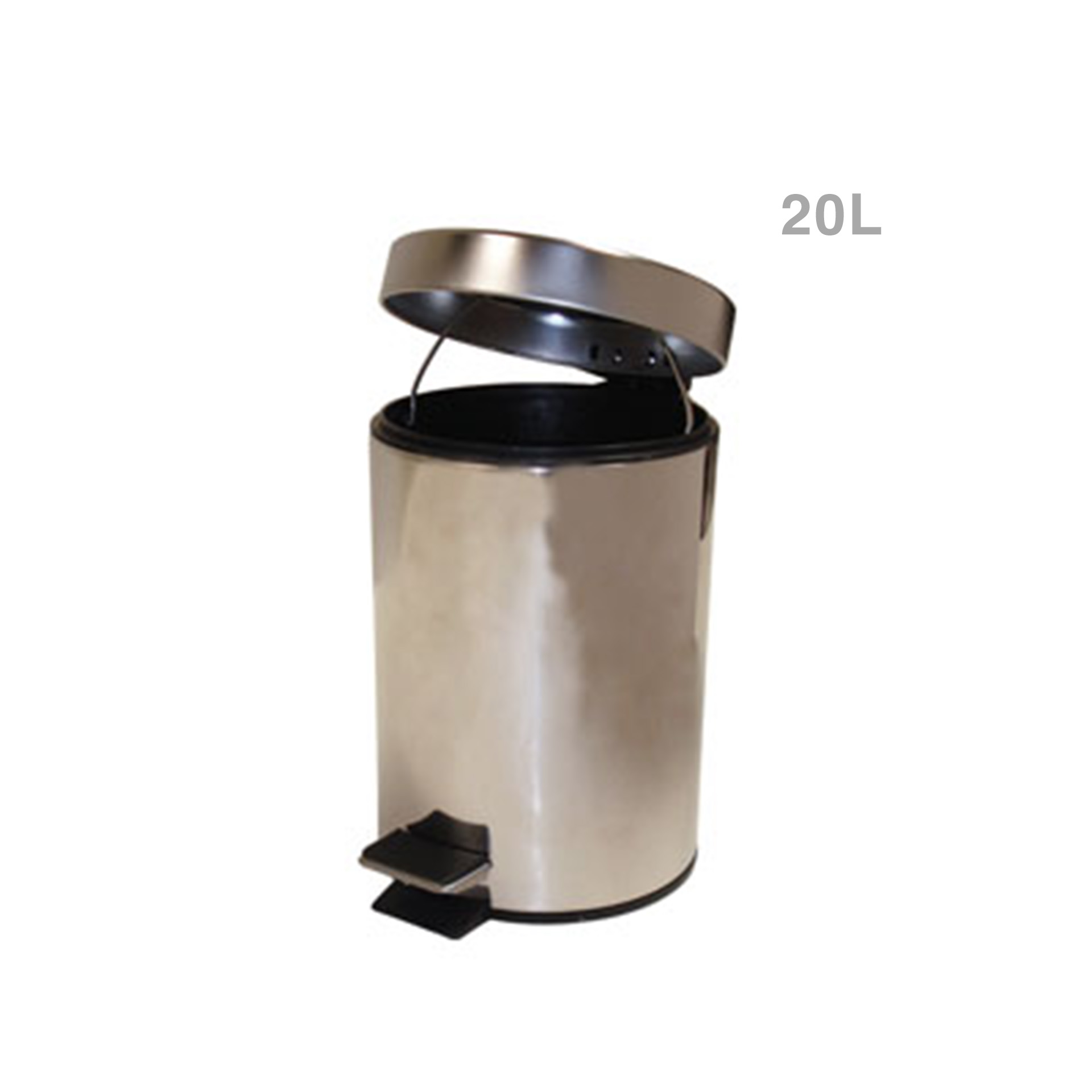 Balde Inox com Pedal 20L