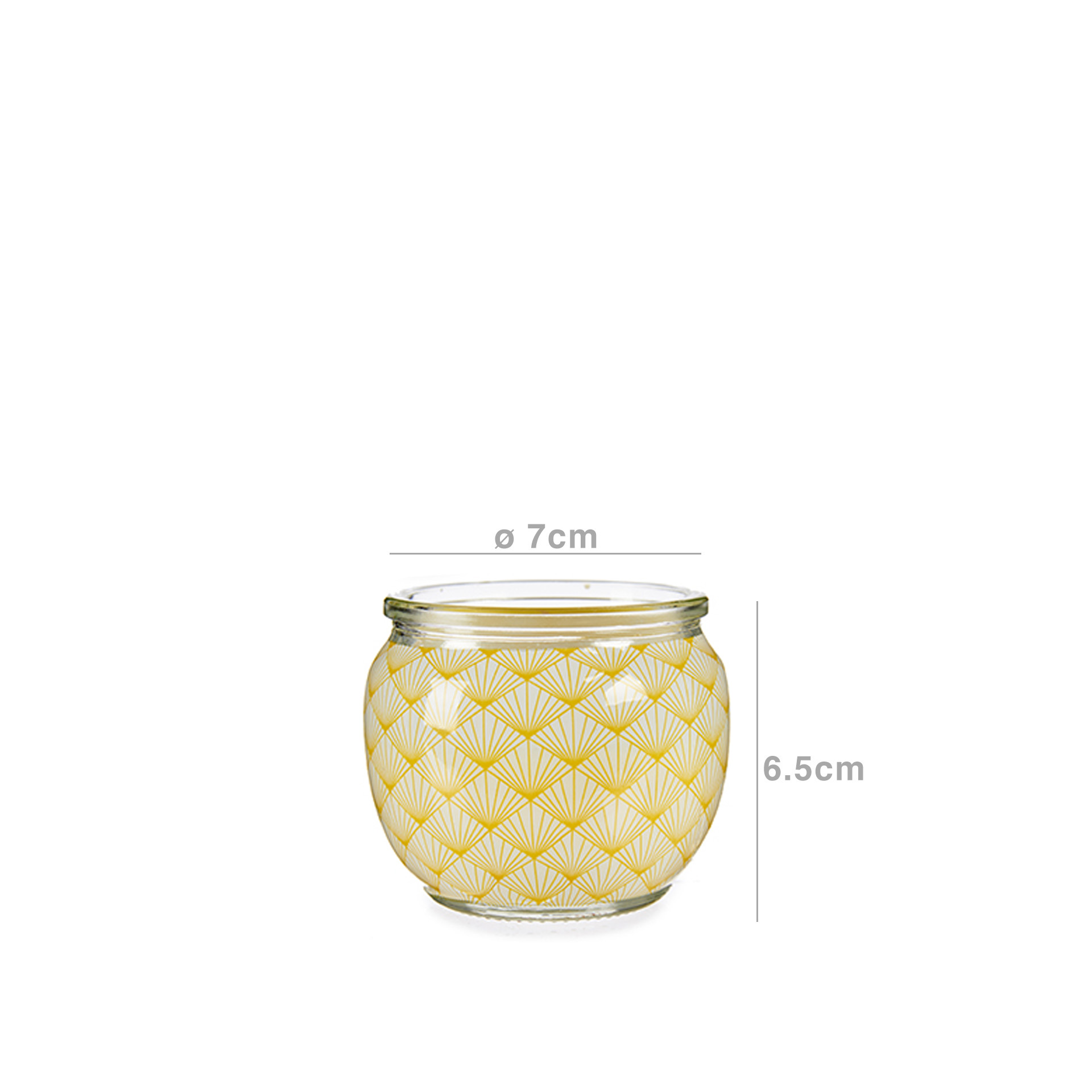 Vela Perfumada Copo Vidro 7X6.5cm