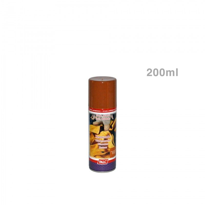 Restaurador Spray Camurça Castanho 200ml Restaurador Spray Camurça Castanho 200ml