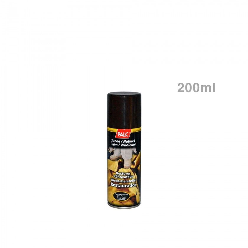 Spray Restaurador Camurça Castanho 200ml Spray Restaurador Camurça Castanho 200ml