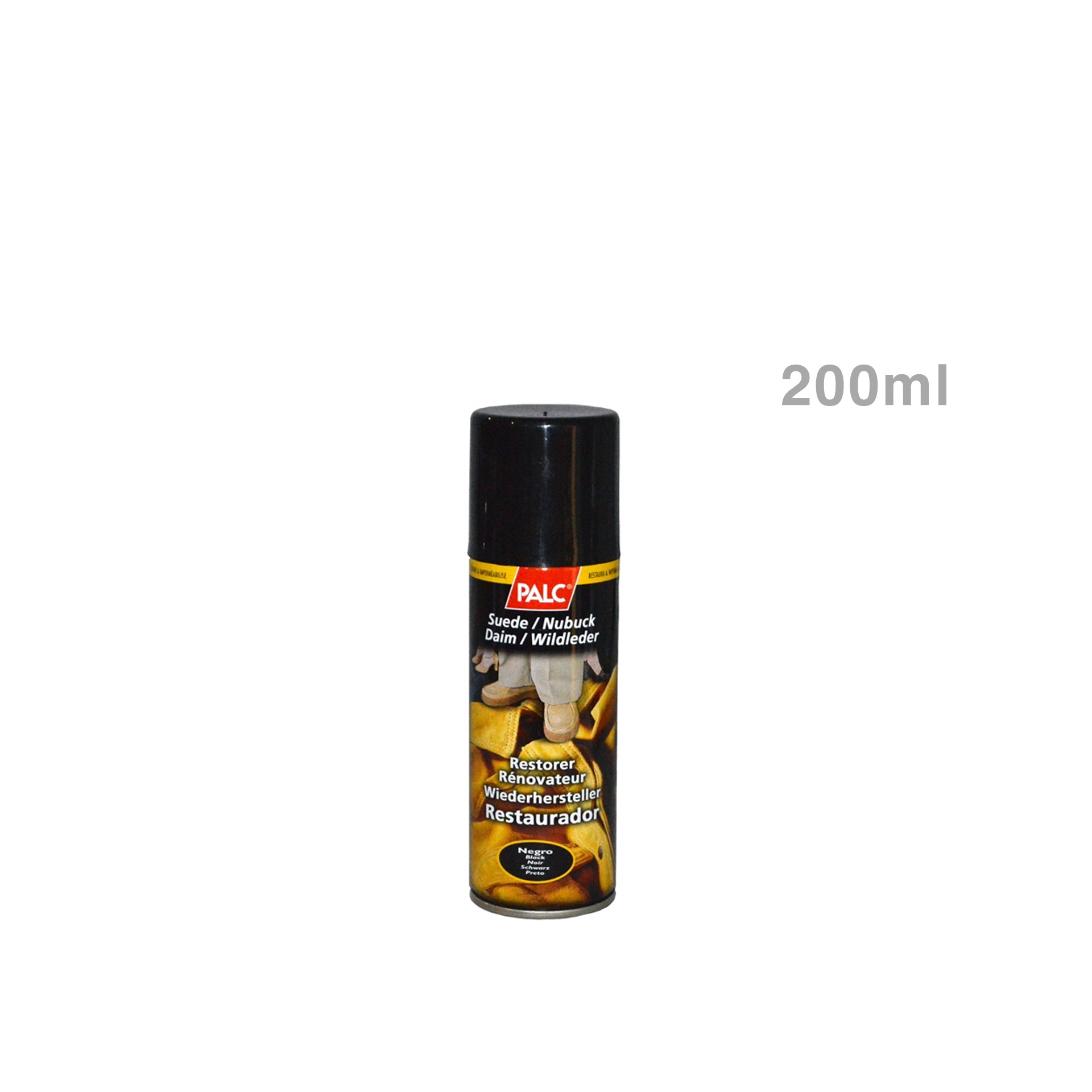 Spray Restaurador Camurça Preto 200ml
