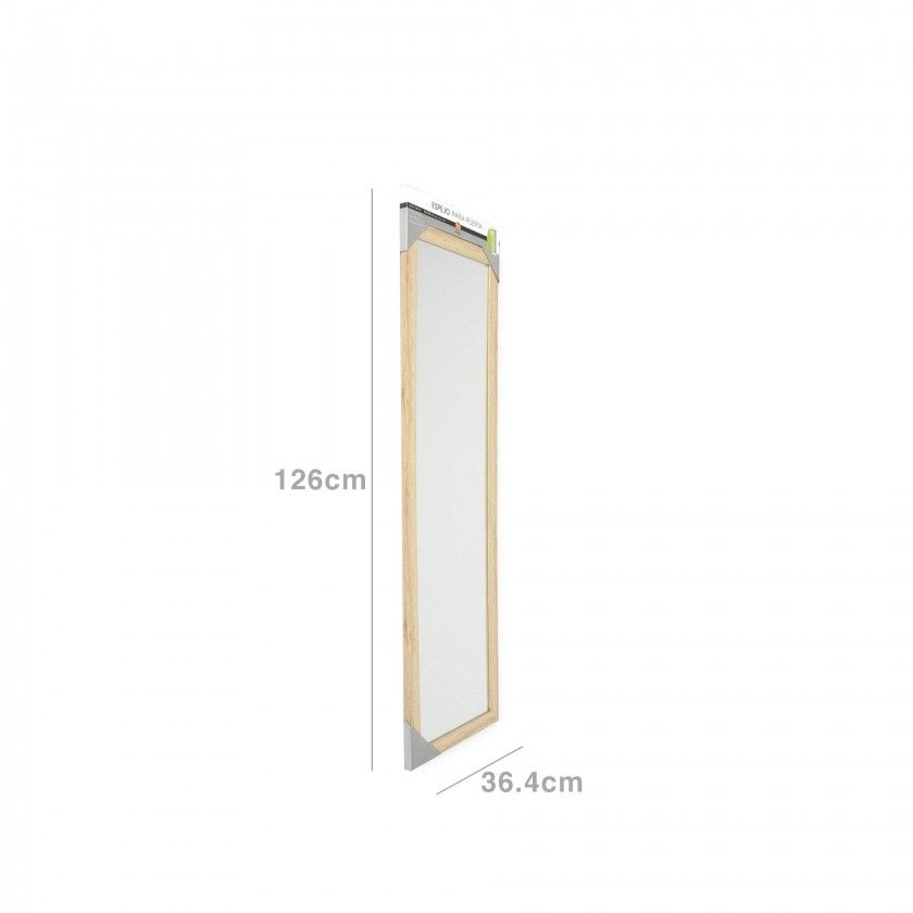 Espelho Porta Castanho 36.4X126cm Espelho Porta Castanho 36.4X126cm