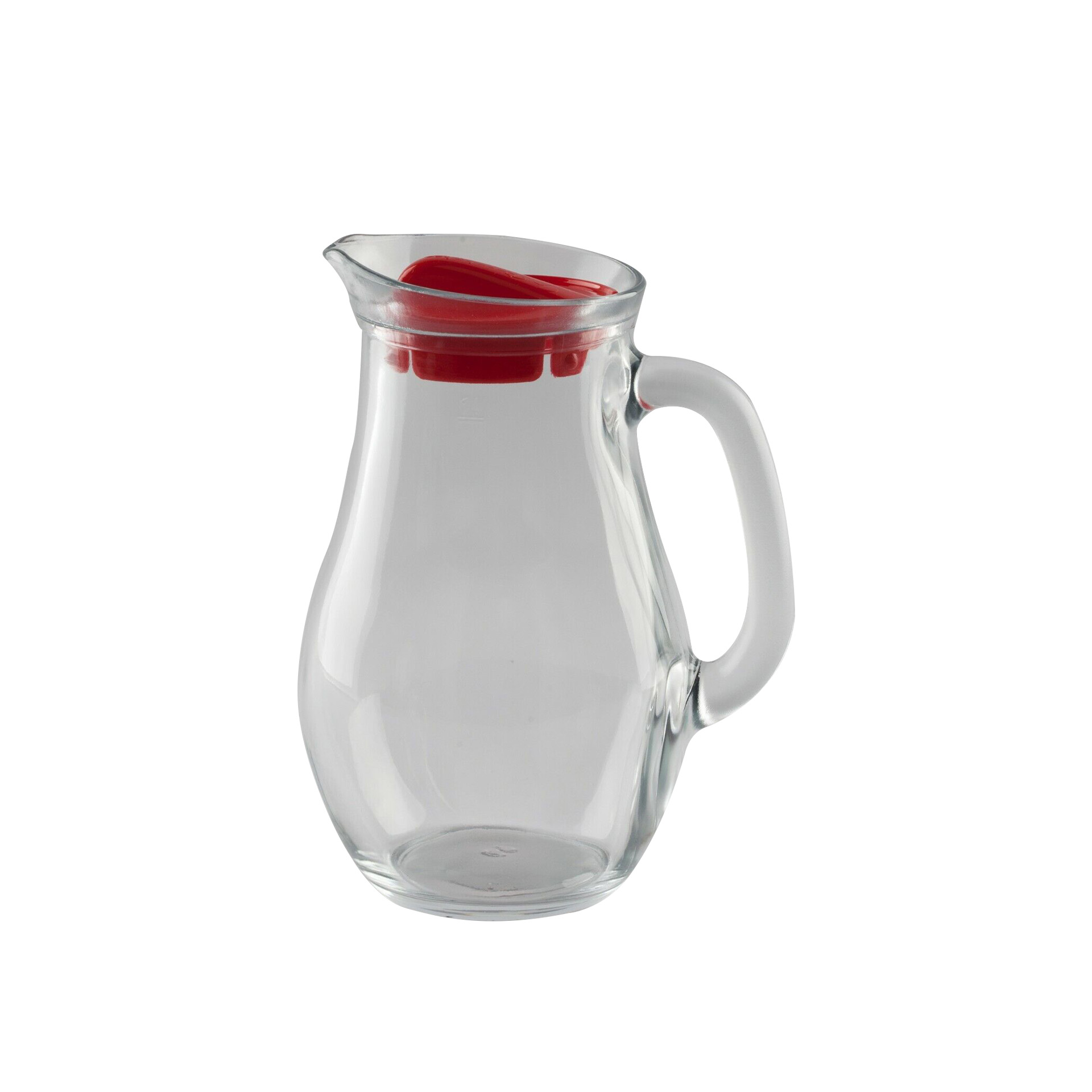 Jarro Vidro Bistro com Asa com Tampa 1000ml