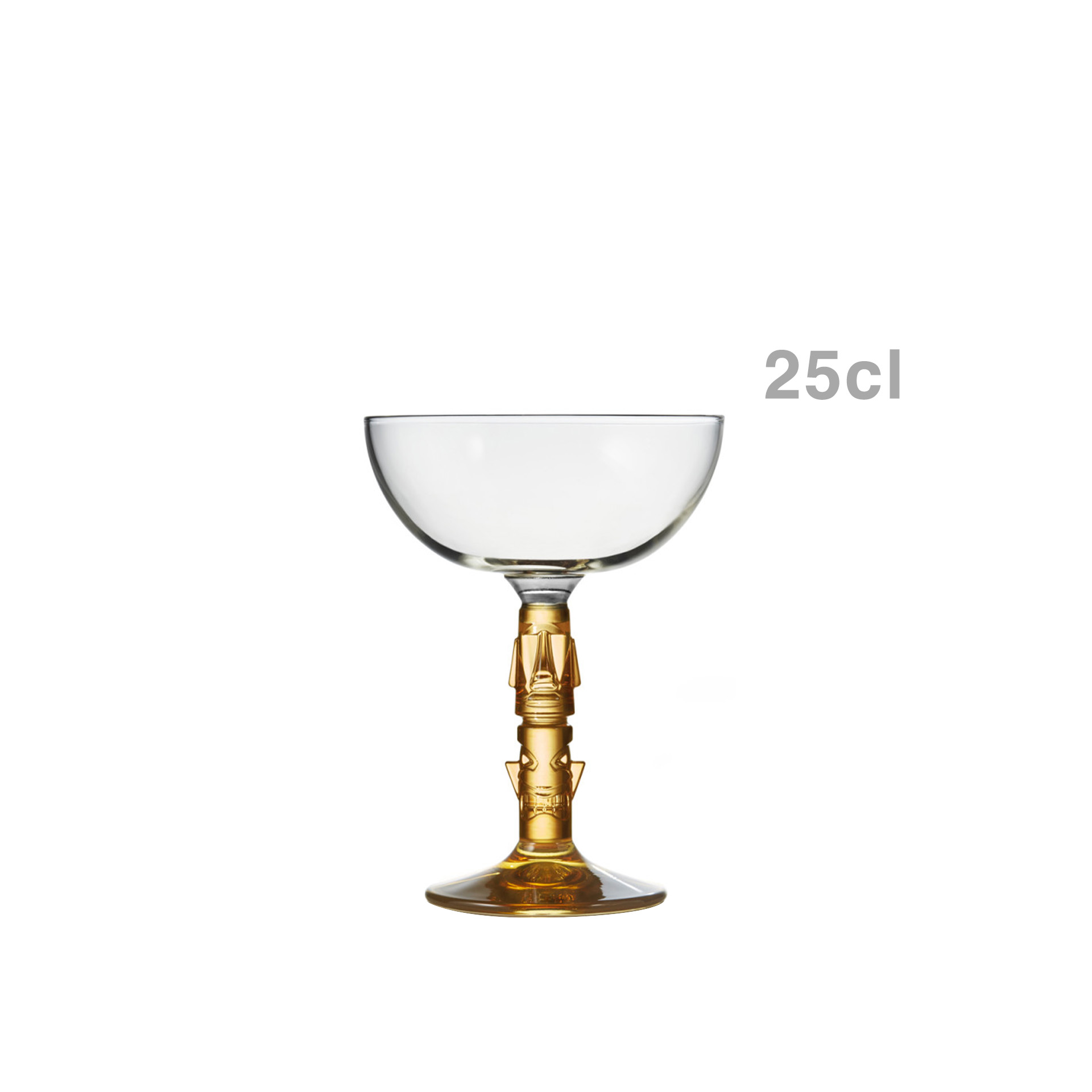 Copo com Pé Cocktail Tiki 25cl Pack 12