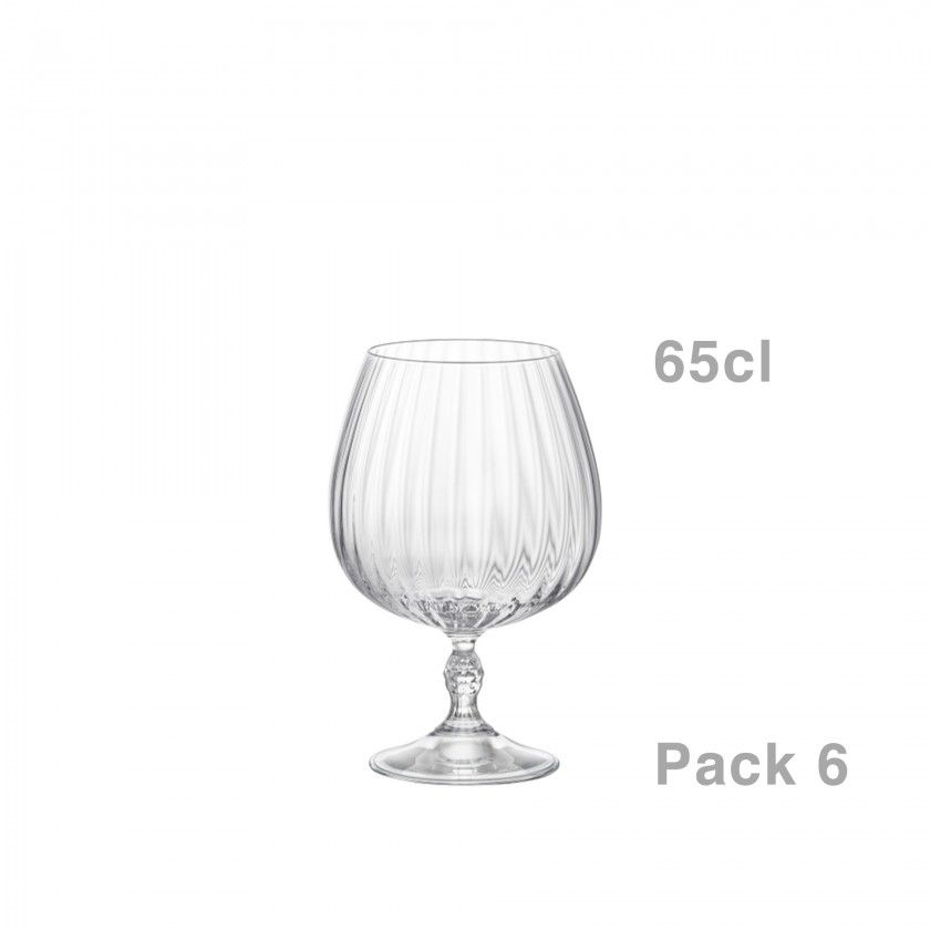 Copo Cognac America 65cl Pack 6