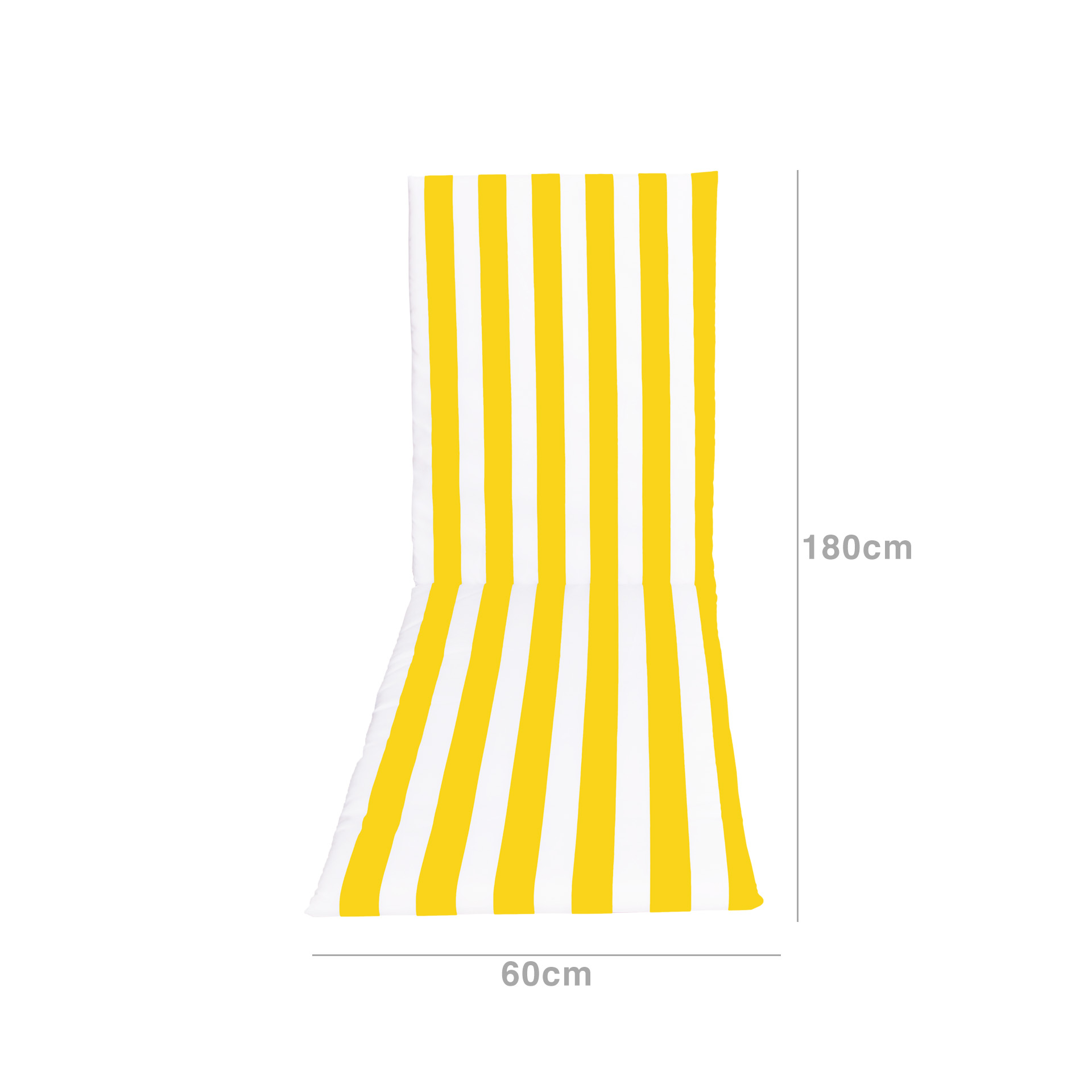 Colchão Espreguiçadeira Poliéster 180X60X4cm