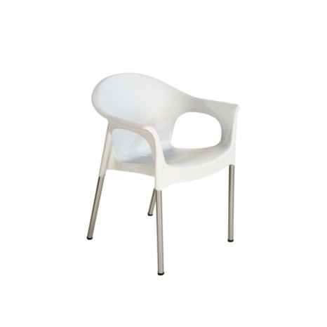 Cadeira Mary Branco 60X54X75CM - Image product