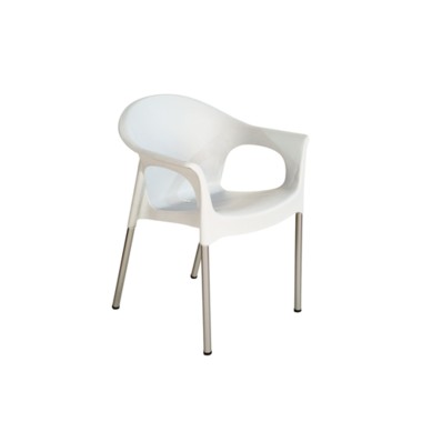 Cadeira Mary Branco 60X54X75CM