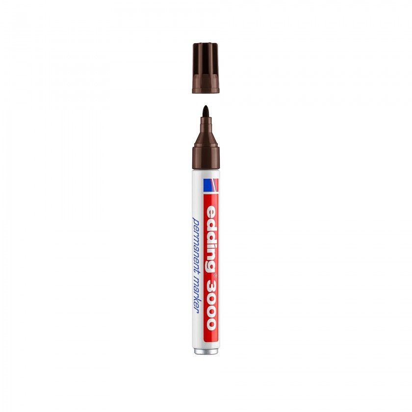 Marcador Permanente Edding 3000 3mm Marcador Permanente Edding 3000 3mm