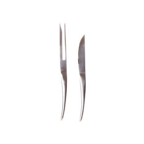 Estojo Churrasco Inox Gambel 2 Peças - Image product