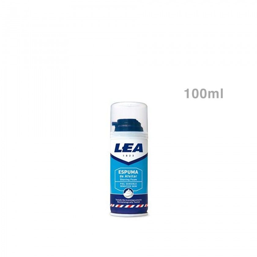Espuma Barbear Lea Pele Sensível 100ml Espuma Barbear Lea Pele Sensível 100ml
