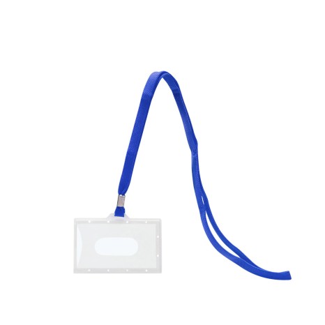 Identificador com Cordão Azul 9.4X6cm - Image product