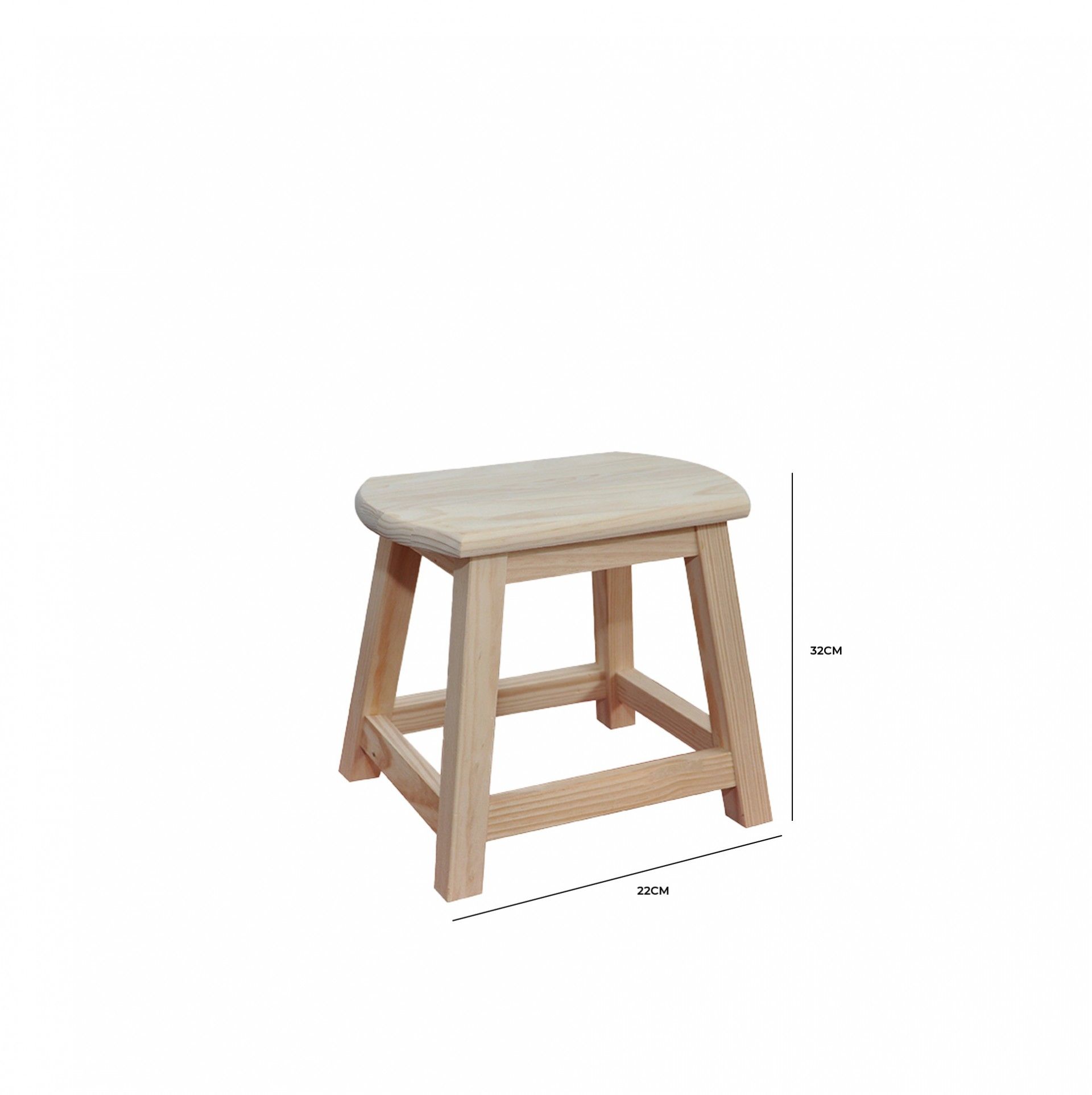 Banco Retangular Boleado