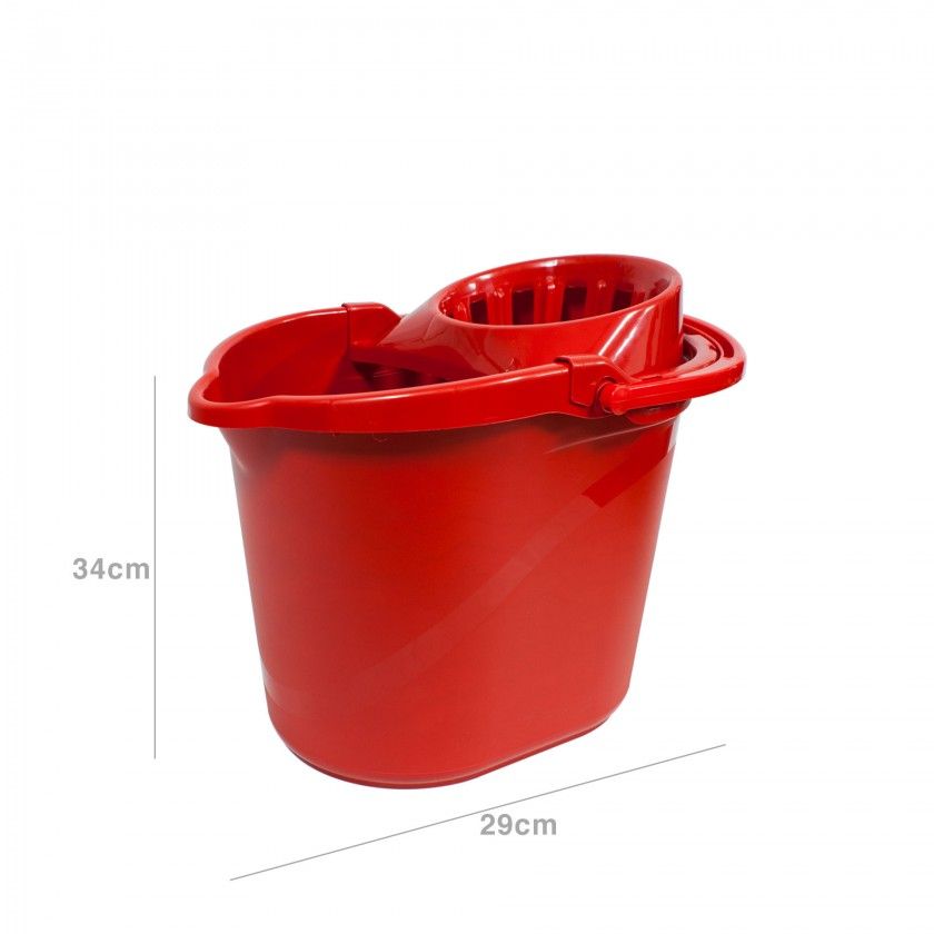Balde com Espremedor 15L 29X34cm Balde com Espremedor 15L 29X34cm