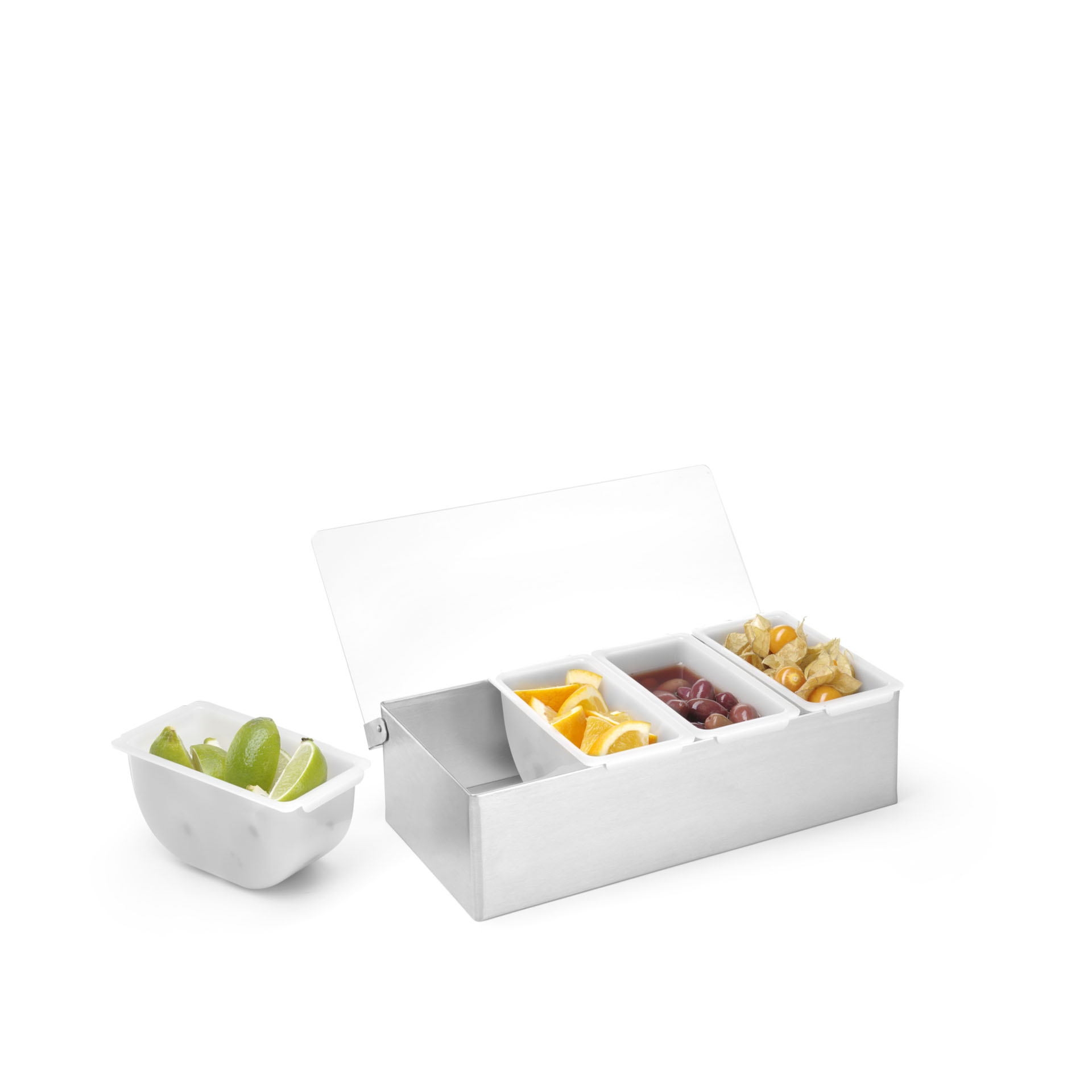 Porta Condimentos com 5 Divisões 37.5X14X9CM