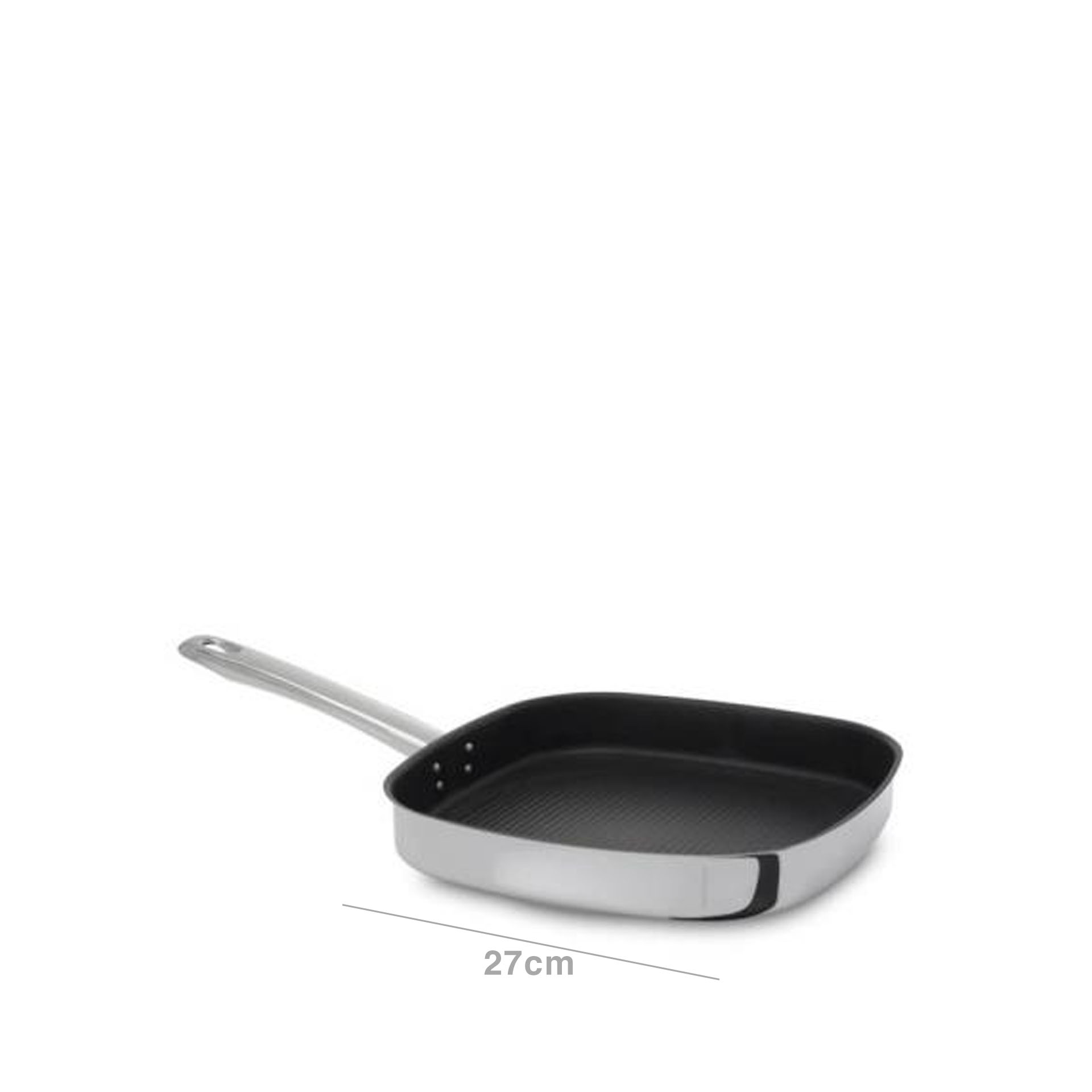 Grelhador Antiaderente Europa Quadrado 27X3.9cm