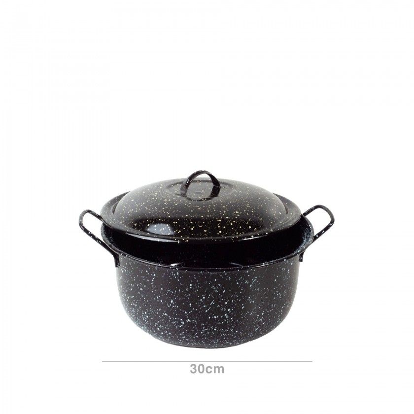 Panela Esmalte com Tampa N.30