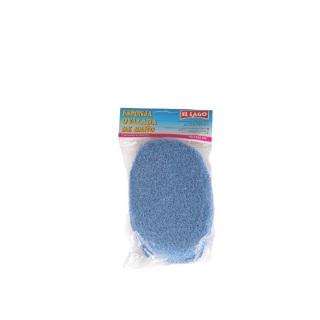Esponja Banho Oval 16X10X3cm - Image product