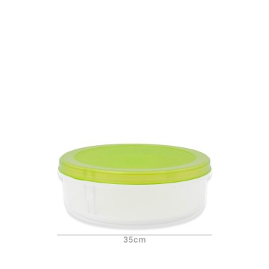 Boleira Plástica New com Prato Redonda 8300ml 35X12cm