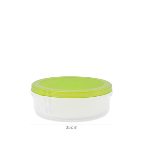 Boleira Plástica New com Prato Redonda 8300ml 35X12cm - Image product