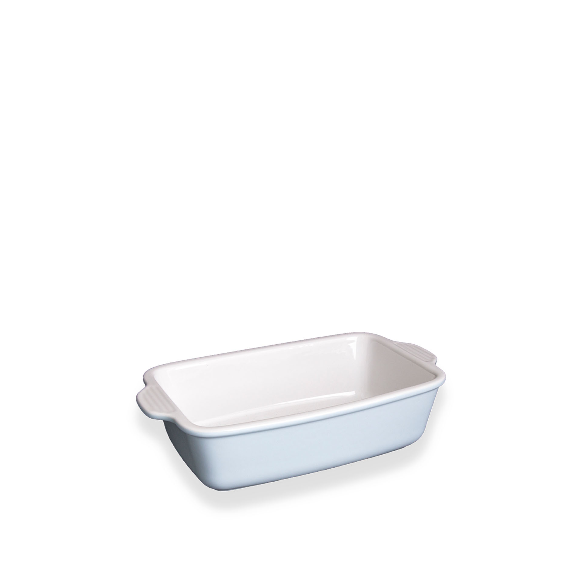 Assadeira Porcelana Retangular Azul 26X17CM