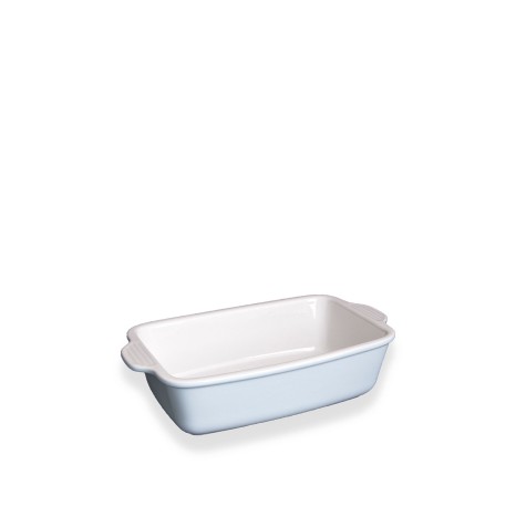 Assadeira Porcelana Retangular Azul 26X17CM - Image product