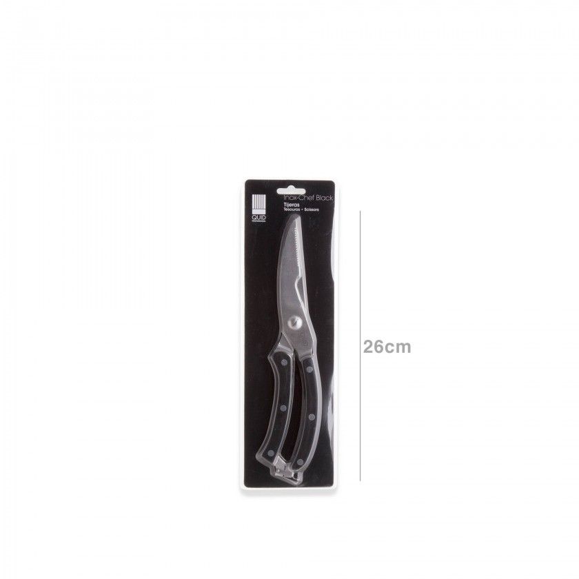 Tesoura aço inox Quid 26cm Tesoura aço inox Quid 26cm