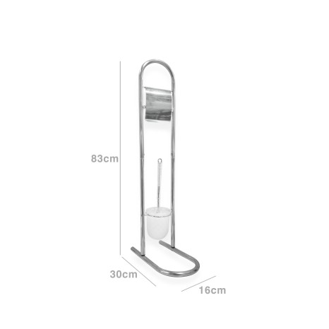 Escovilh�o / Porta Rolos Creta 30X16X83CM - Image product