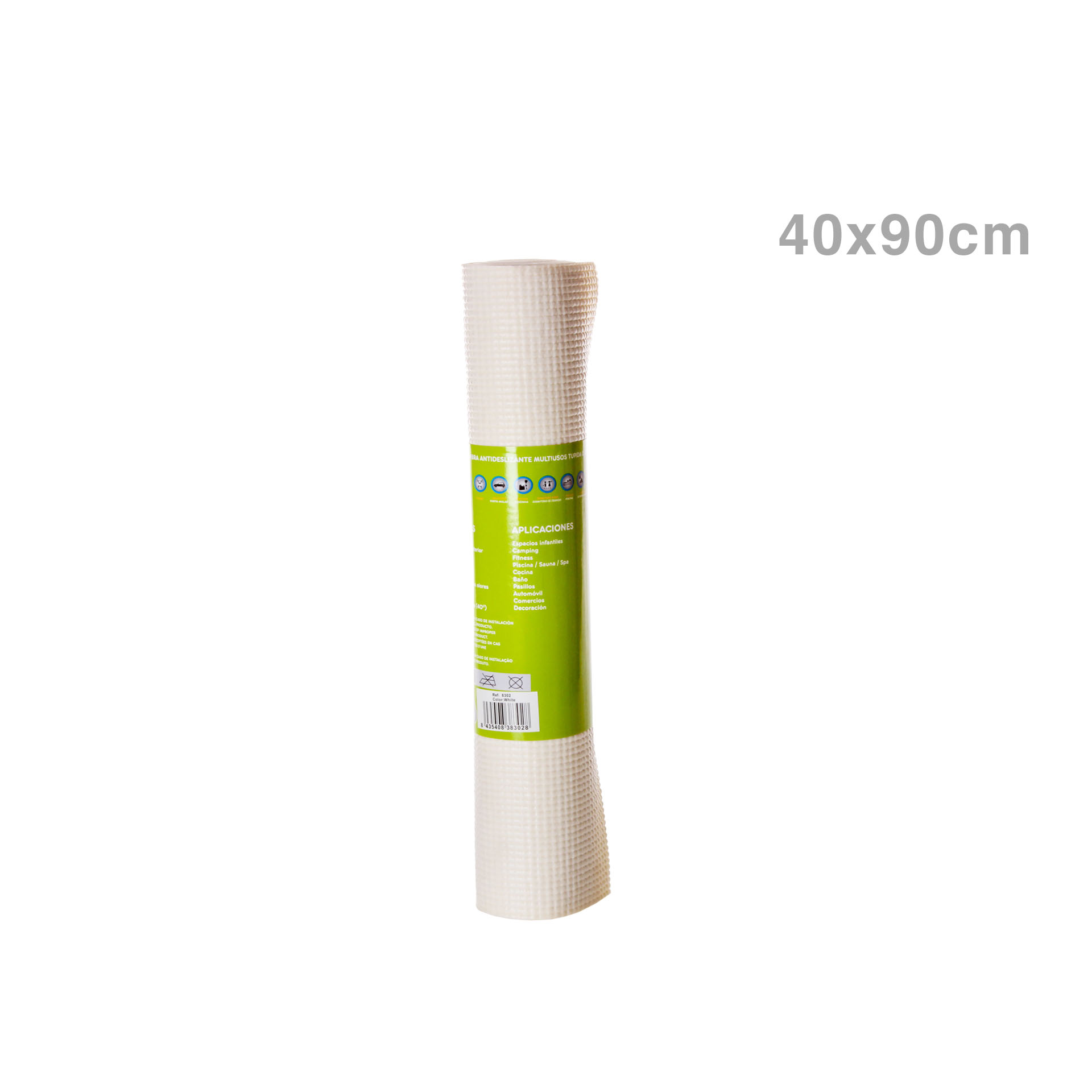 Rolo Antiderrapante 40X90CM Branco