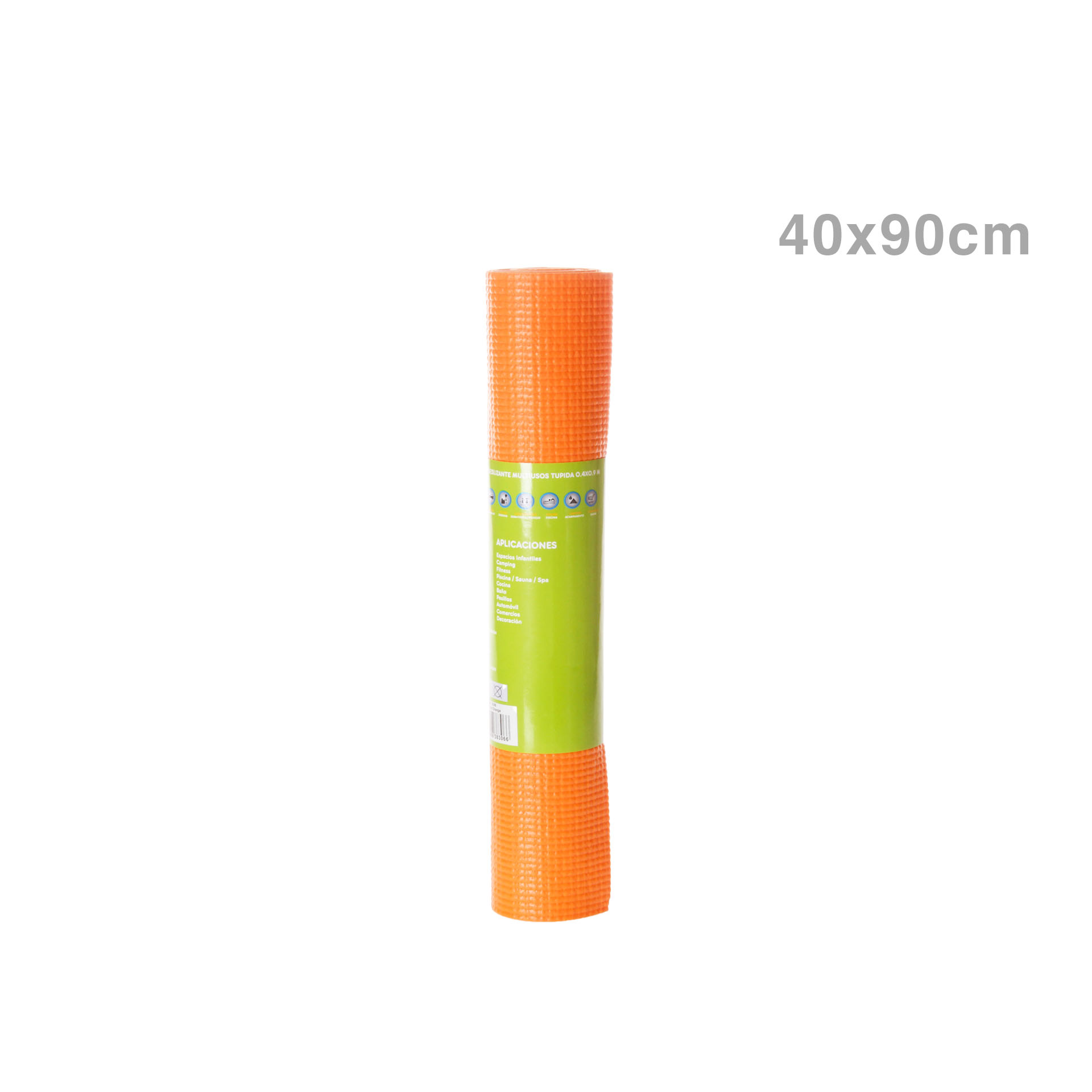 Rolo Antiderrapante 40X90CM Laranja