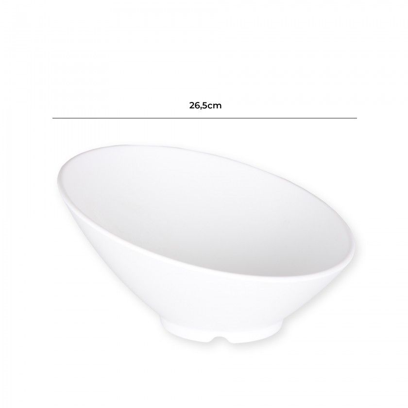 Taça Melamina Trattoria Preto 26.5cm Taça Melamina Trattoria Preto 26.5cm