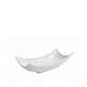 Bandeja Porcelana Dong Branco 38X17X10cm Bandeja Porcelana Dong Branco 38X17X10cm