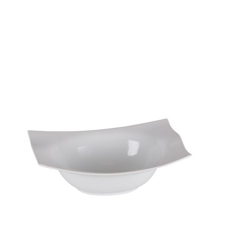 Prato Porcelana Amazzonia Branco 23X17X7.5cm - Image product